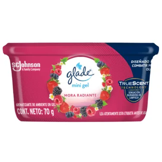 Glade Ambientador en Gel Mora Radiante 70gr.