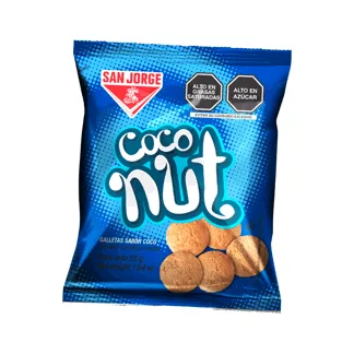 San Jorge Galleta Coconut x 55gr.