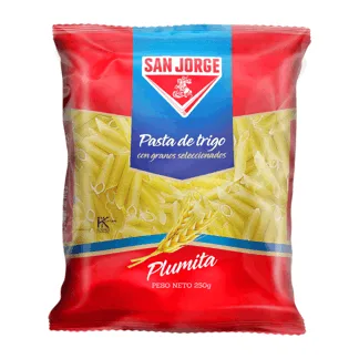 San Jorge Fideo Plumita x 250g.