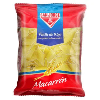 San Jorge Fideo Macarrón x 250g.