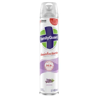 Family Guard Desinfectante Aerosol Lavanda 400ml.