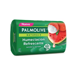 Palmolive Jabón de Tocador Sandía y Lychee. Barra 110gr.