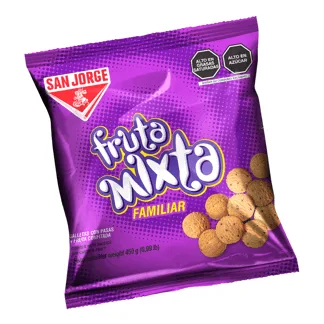 San Jorge Galleta Fruta Mixta 450gr.