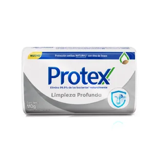 Protex Jabón de Tocador Limpieza Profunda. Barra 110gr.