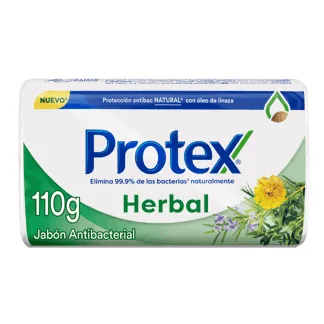 Protex Jabón de Tocador Herbal. Barra 110gr.