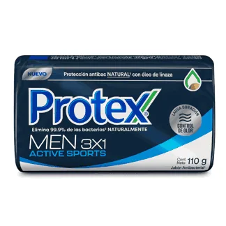 Protex Jabón de Tocador Men Sport. Barra 110gr.