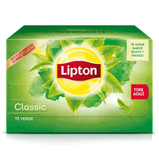Lipton Té Verde. Display x 20 sobres.