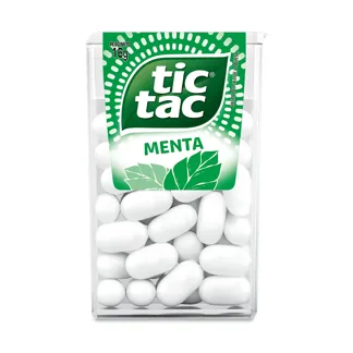 Tic Tac Pastillas Menta 16gr. Display 12 unidades.
