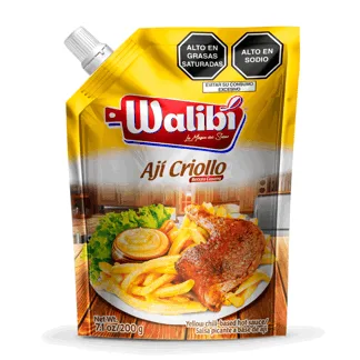 Walibi Ají Criollo Doypack 200gr.