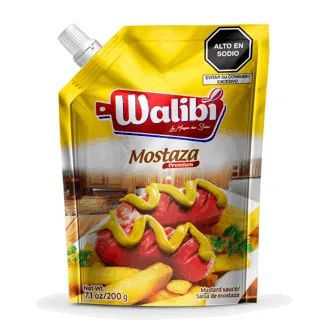 Walibi Mostaza Doypack 200gr.