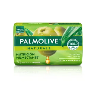 Palmolive Jabón de Tocador Aloe Oliva. Barra 110gr.