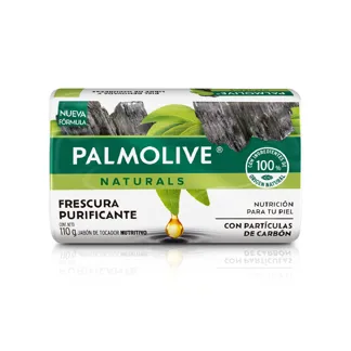 Palmolive Jabón de Tocador Carbón. Barra 110gr.