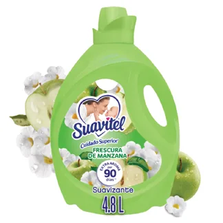 Suavitel Frescura de Manzana. Frasco 4.8Lt.