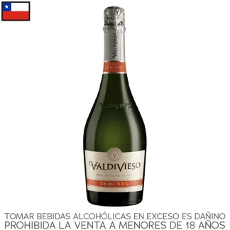 Valdivieso Espumante Clásico Demi Sec Botella 750ml.