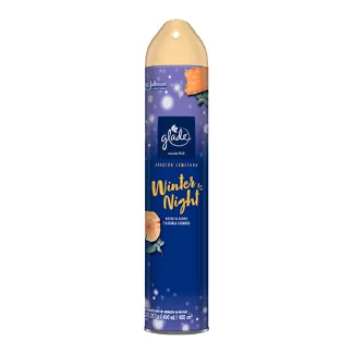 Glade Ambientador en Aerosol Winter Night 400ml.