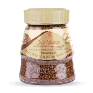 Juan Valdez Frasco Café Liofilizado Vanicanela x 50gr.