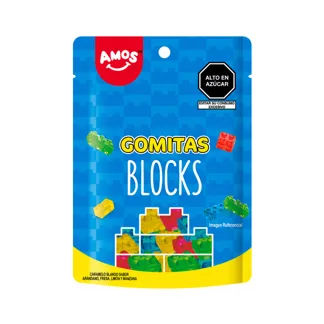 Amos 4D Gummy Blocks 30gr.