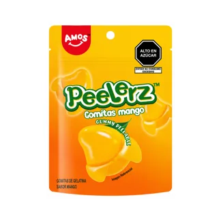 AMOS Peelerz Gummy Mango tiras 240/28GR