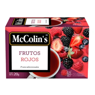 McColin’s Frutos Rojos. Display x 20 sobres.