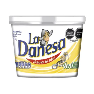 La Danesa Margarina Balde 4kg.