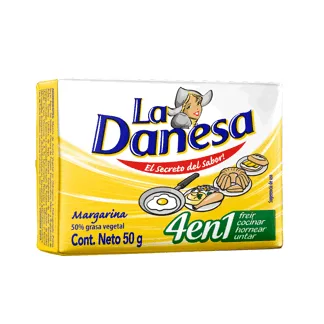 La Danesa Margarina Barra 50gr.
