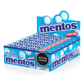 Mentos Menta. Display 14 unidades