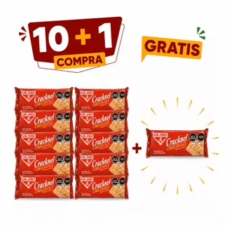San Jorge Galleta Cracknel Originales x 140gr.(10 PIEZAS ) - GRATIS: 01 San Jorge Galleta Cracknel Originales x 140gr.