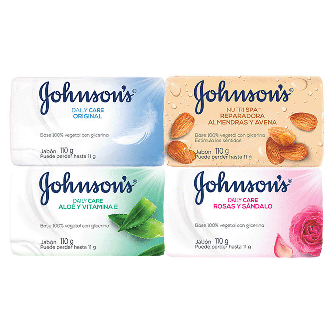 Johnson's Jabón Bebé Original Tripack 110 GR - Farmacias Medicity