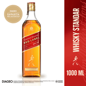 Johnnie Walker Red Label whisky escocés 1000 ml