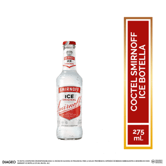 Coctel Smirnoff Ice Botella 275 ML