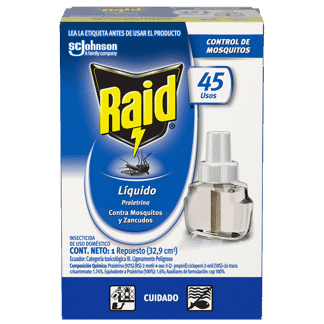 Insecticida Raid Líquido Caja x32.9ml