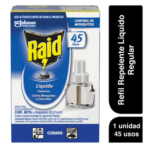 Insecticida Raid Líquido Caja x32.9ml