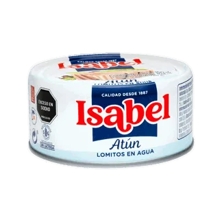 Atun Isabel Lomos x160gr Lomos  Agua
