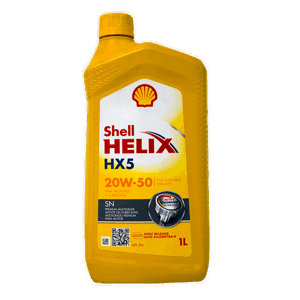 Aceite Shell Helix HX5 20W50  x1lt