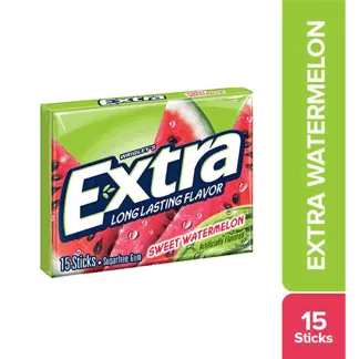 Goma de Mascar Wrigley Extra Sweet WaterMelon x40.5gr