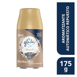 Glade Ambientador Automático En Aerosol Repuesto Vainilla x175gr