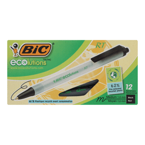 Bolígrafo BIC Eco Clic Negro