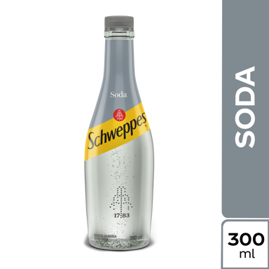 Schweppes Soda Vidrio x300ml