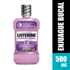 Enjuague Bucal Listerine Cuidado Total x500ml