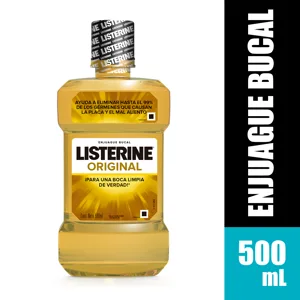 Enjuague Bucal Listerine Original x500ml