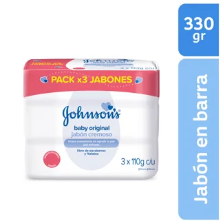 Jabón Johnson´S Baby Original x3Un x110gr