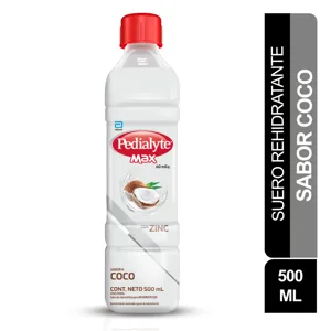 Pedialyte Max Zinc 60 Meq x500ml Coco