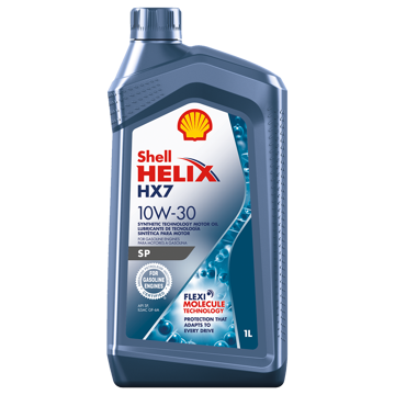 Aceite Shell Helix HX7 Plus SP + 10W30  x1lts Nueva Formulación