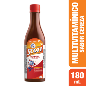 Emulsión Scott x180ml Cereza