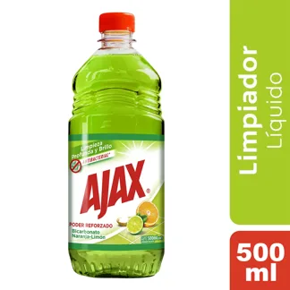 Limpiador Ajax Bicarbonato Naranja Limón 500ml