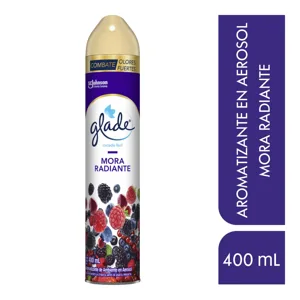 Glade Ambientador Aerosol Mora Radiante x400ml