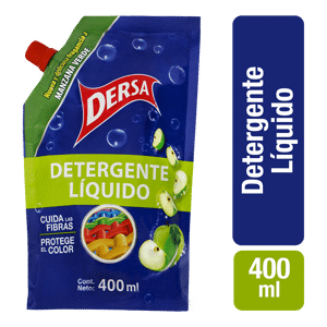 Detergente Liquido Dersa Manzana x400ml