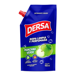 Detergente Liquido Dersa Manzana x400ml
