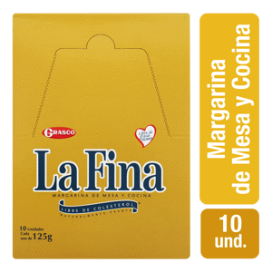Margarina La Fina x10Un x125gr