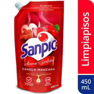 Limpiador Sanpic Canela Manzana x450ml